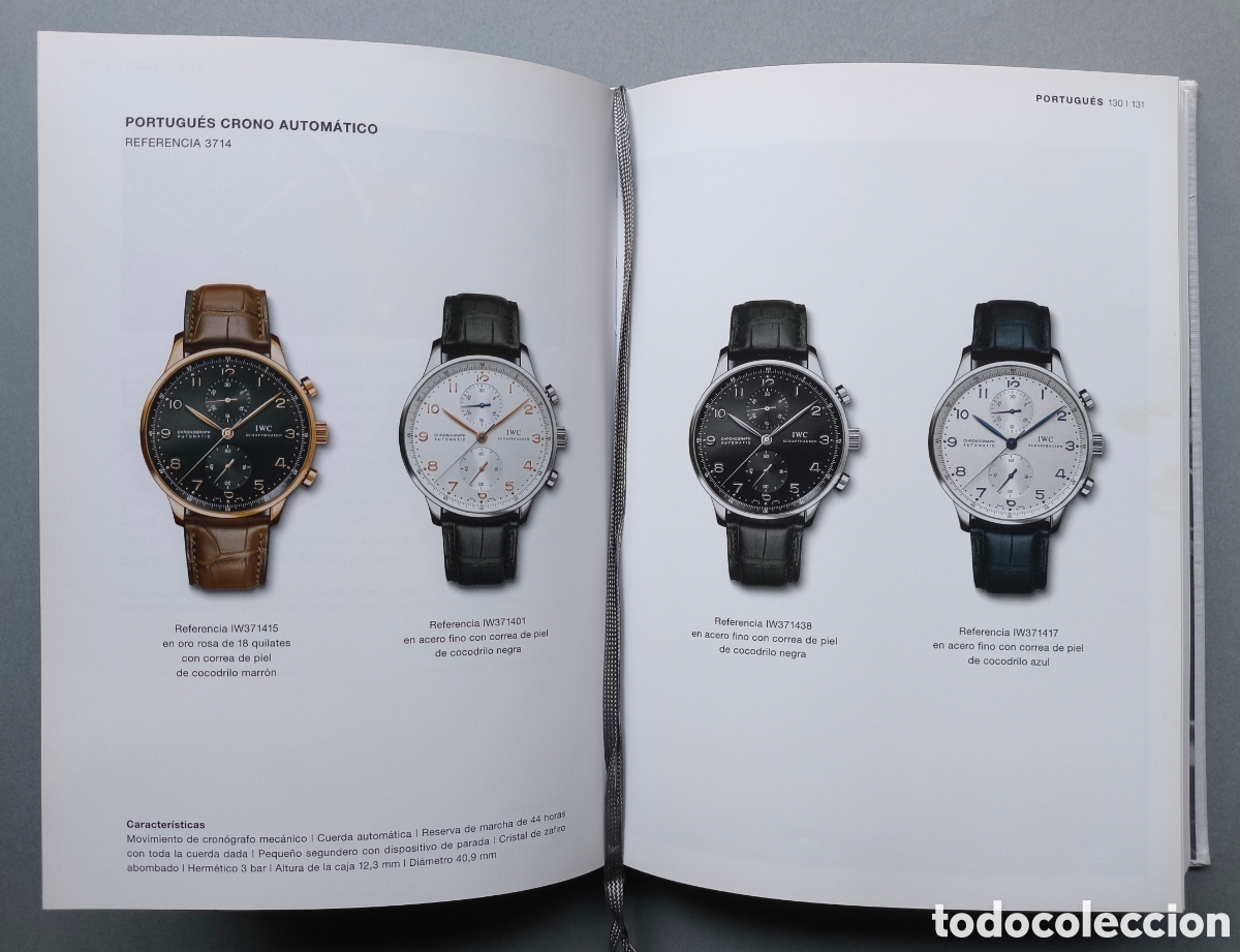 Libros de segunda mano: IWC RELOJ CAT&Aacute;LOGO LIBRO + LISTA DE PRECIOS 2008 - Foto 2