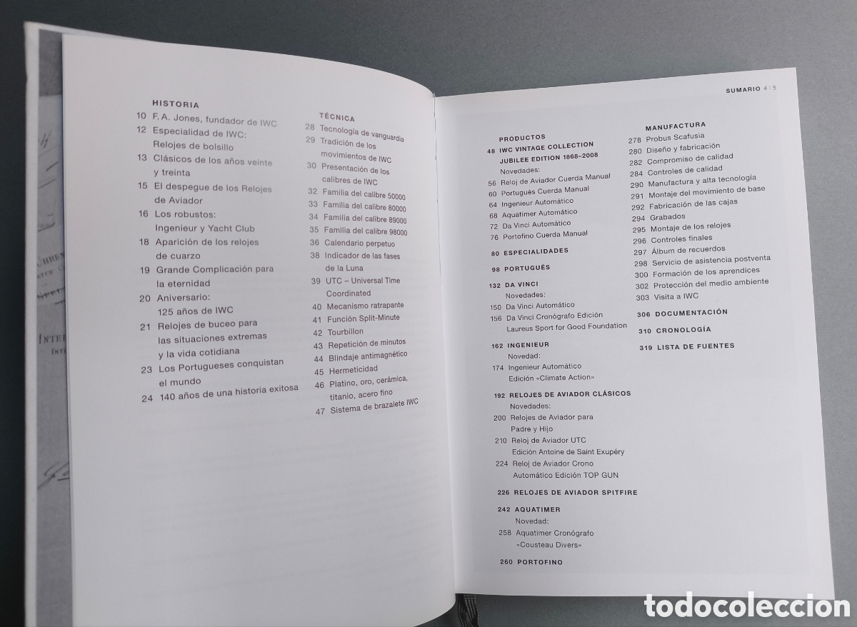 Libros de segunda mano: IWC RELOJ CAT&Aacute;LOGO LIBRO + LISTA DE PRECIOS 2008 - Foto 8
