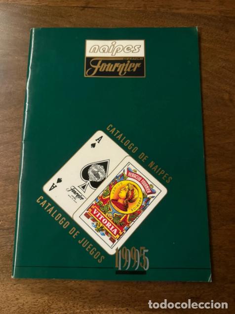 Libros de segunda mano: Cat&aacute;logo oficial Naipes Heraclio Fournier 1995 cat&aacute;logo de naipes y juegos
