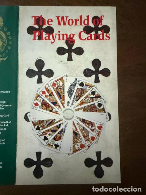 Libros de segunda mano: Folleto exposici&oacute;n The World of Playing Cards Guildhall Library Londres 1995 John Berry