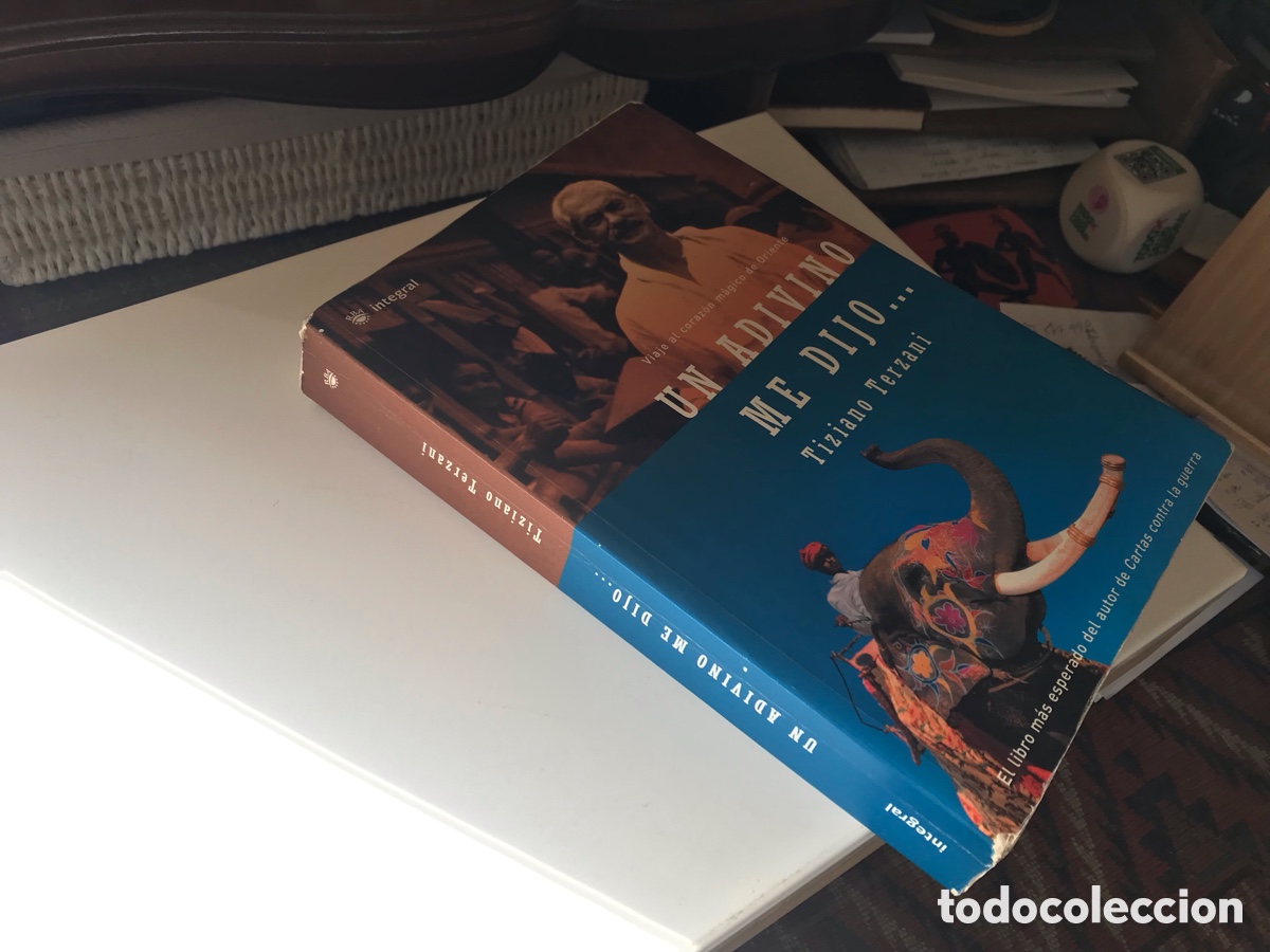 Libros de segunda mano: Un adivino me dijo. Tiziano Terzani. Viaje al coraz&oacute;n m&aacute;gico de Oriente