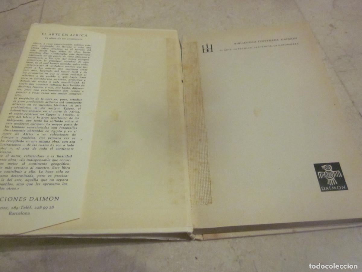Libros de segunda mano: ALBERT THEILE - EL ARTE EN AFRICA - DAIMON 1964 - Foto 3