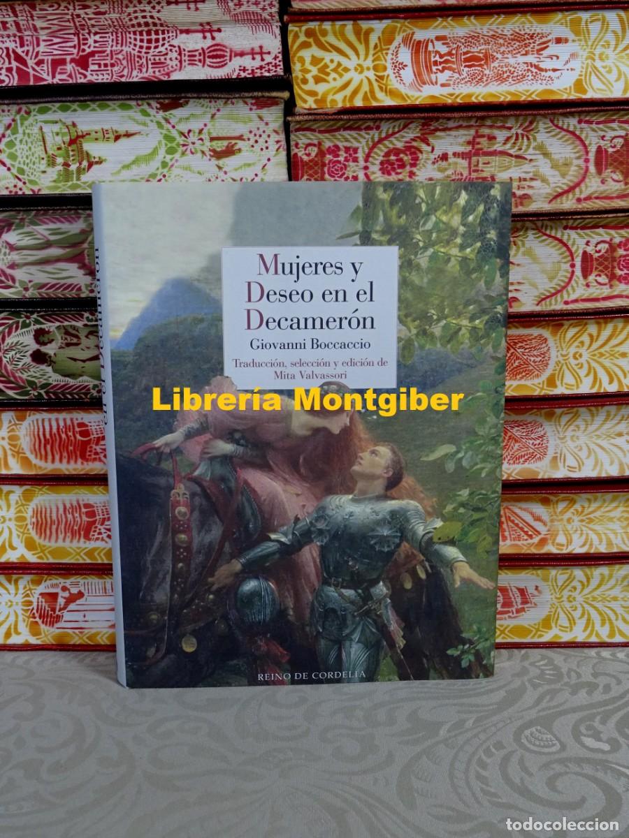 Libros de segunda mano: MUJERES Y DESEO EN EL DECAMER&Oacute;N . Autor : BOCCACCIO, GIOVANNI