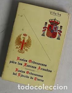 Libros de segunda mano: Reales Ordenanzas del Ej&eacute;rcito de Tierra - Espa&ntilde;a. Estado Mayor del Ej&eacute;rcito - Servicio de Publicaci