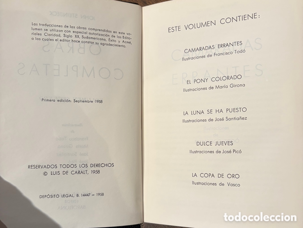 Libros de segunda mano: Obras completas Colecci&oacute;n Luis de Caralt - Foto 5
