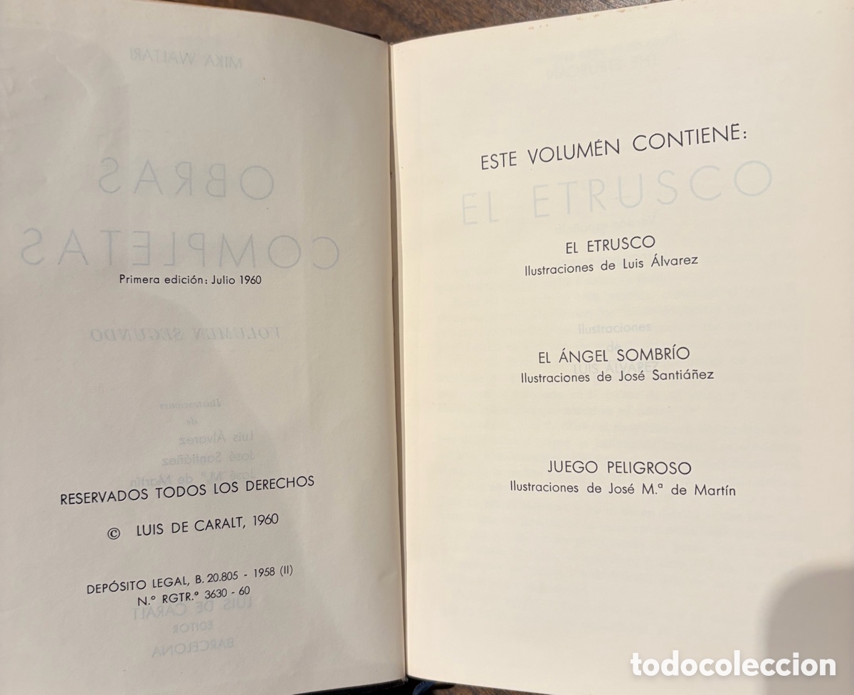 Libros de segunda mano: Obras completas Colecci&oacute;n Luis de Caralt - Foto 8