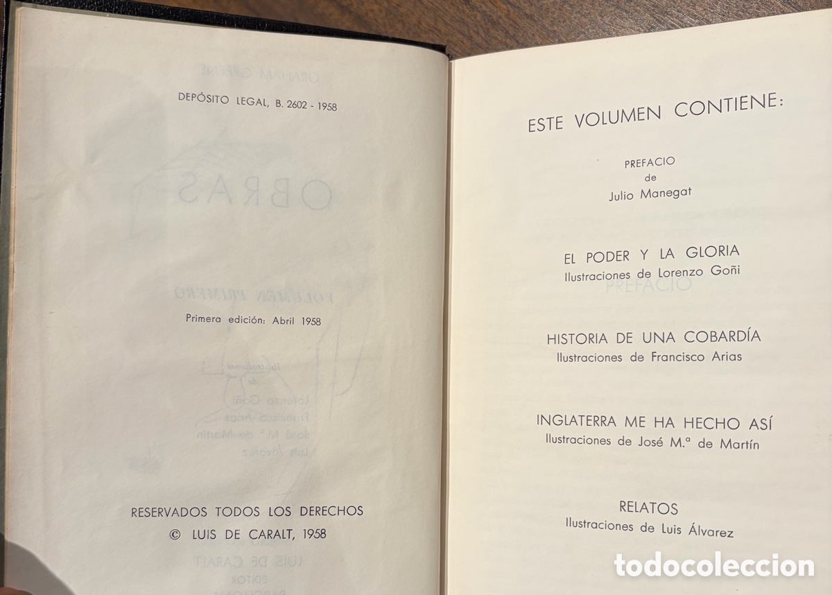 Libros de segunda mano: Obras completas Colecci&oacute;n Luis de Caralt - Foto 12