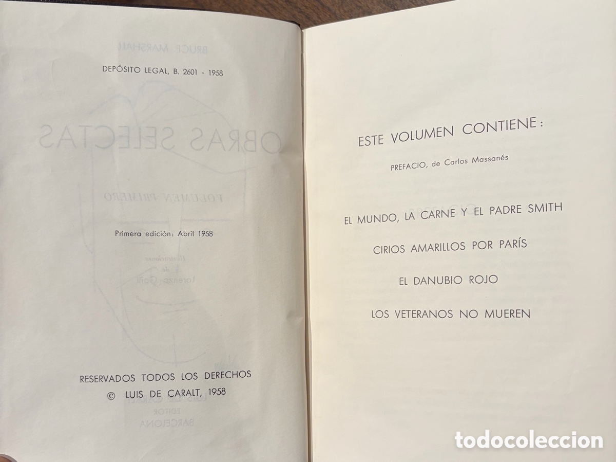 Libros de segunda mano: Obras completas Colecci&oacute;n Luis de Caralt - Foto 16