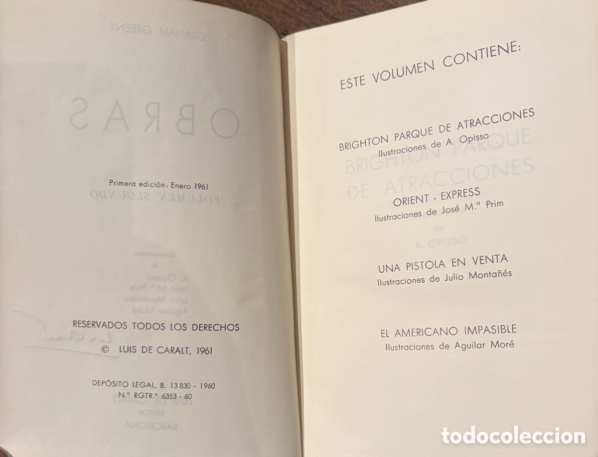 Libros de segunda mano: Obras completas Colecci&oacute;n Luis de Caralt - Foto 20