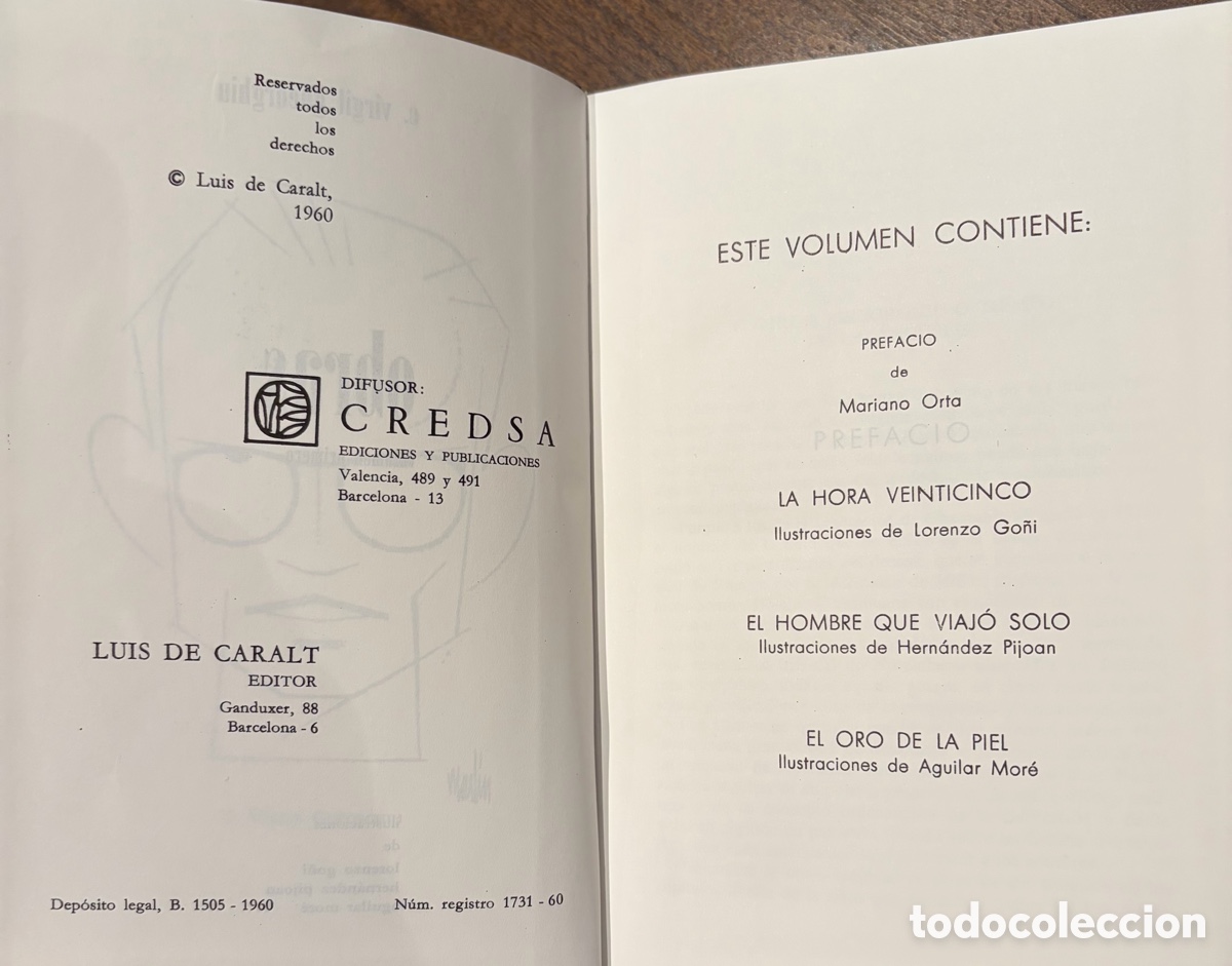Libros de segunda mano: Obras completas Colecci&oacute;n Luis de Caralt - Foto 22