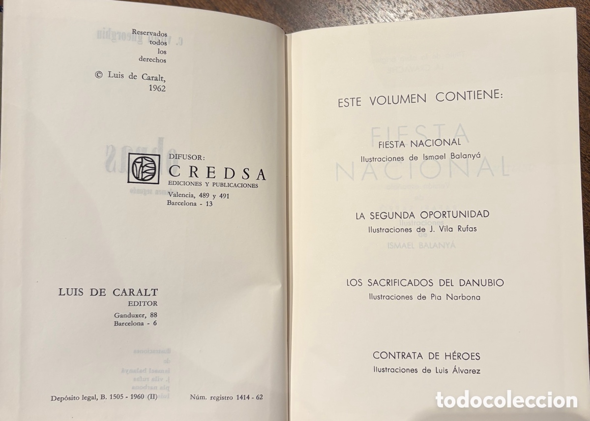 Libros de segunda mano: Obras completas Colecci&oacute;n Luis de Caralt - Foto 24
