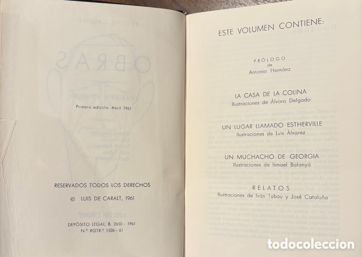 Libros de segunda mano: Obras completas Colecci&oacute;n Luis de Caralt - Foto 27