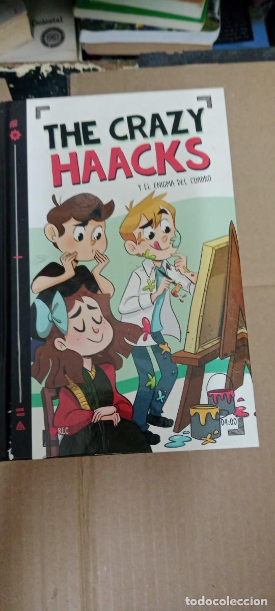 Libros de segunda mano: THE CRAZY HAACKS Y EL ENIGMA DEL CUADRO LIBRO CC-MAZ