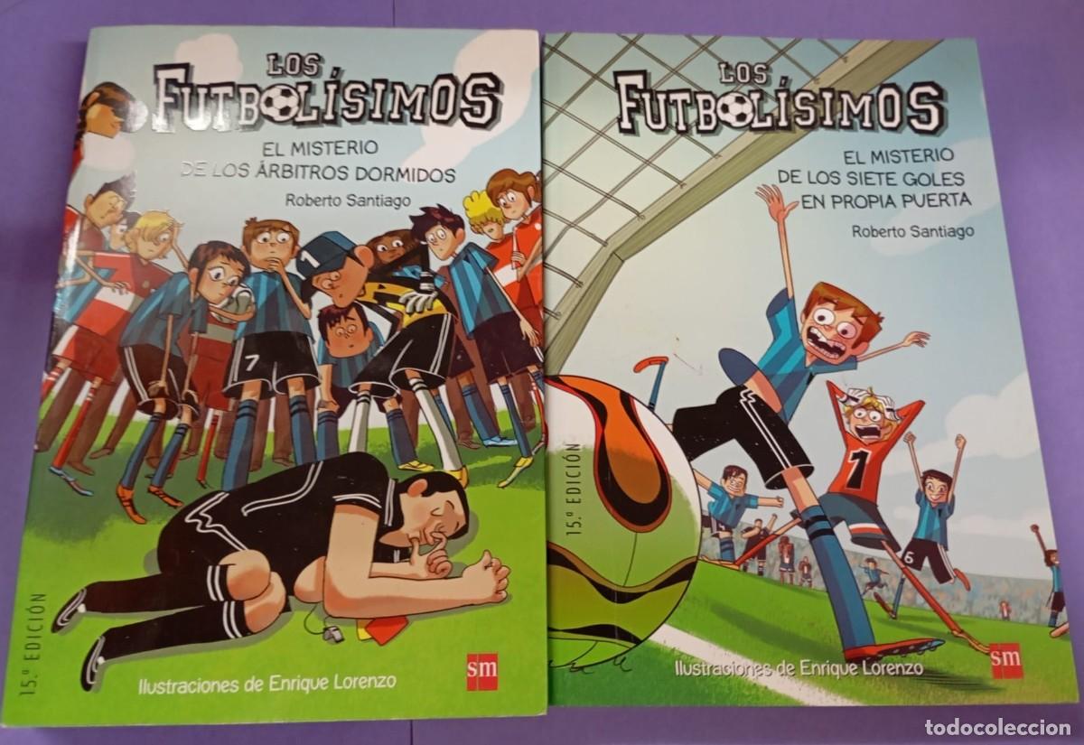 Libros de segunda mano: Los Futbolisimos. Libros - 1-2- Roberto Santiago - SM