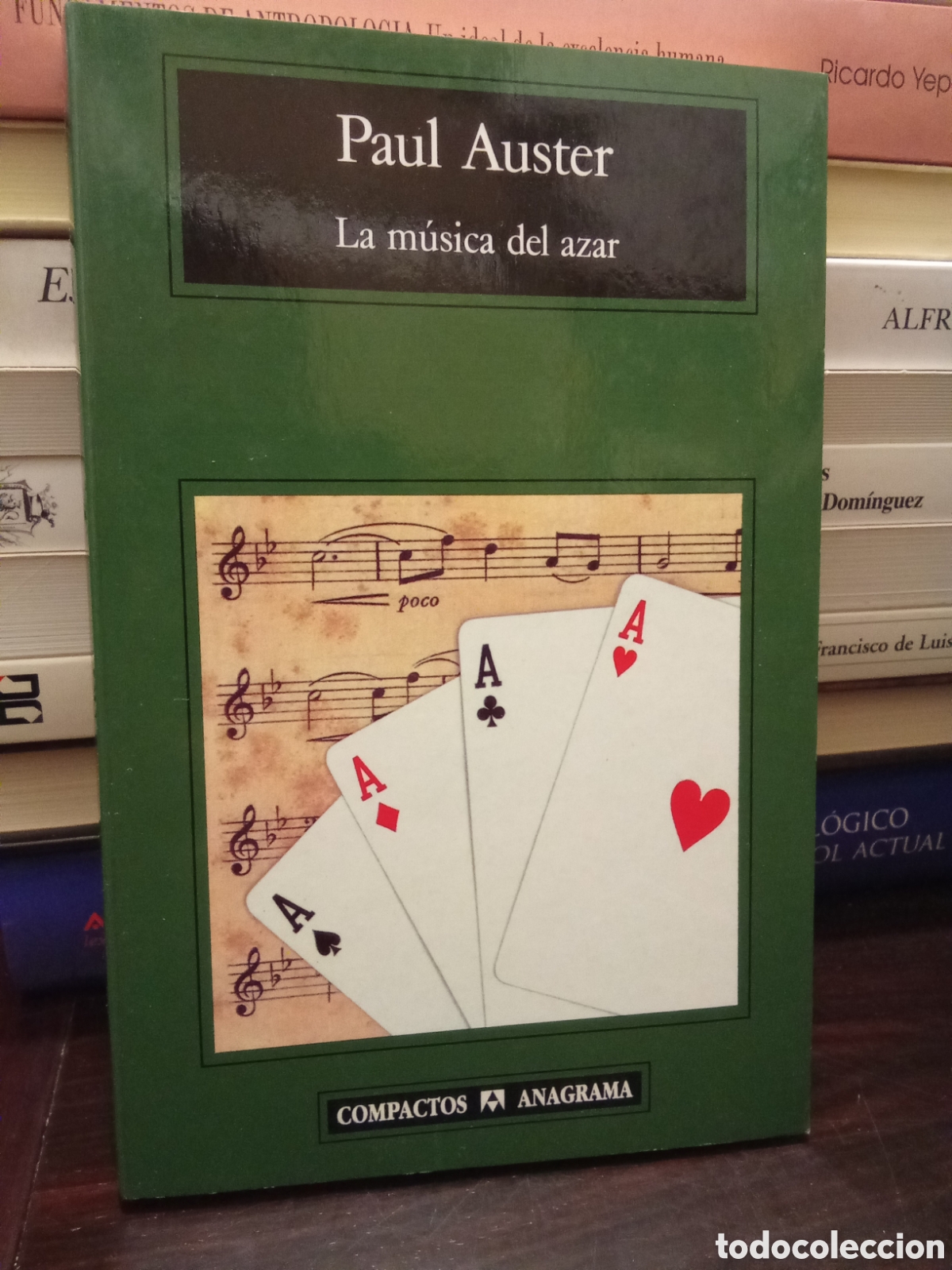 Libros de segunda mano: Paul Auster - La m&uacute;sica del azar COMPACTOS ANAGRAMA