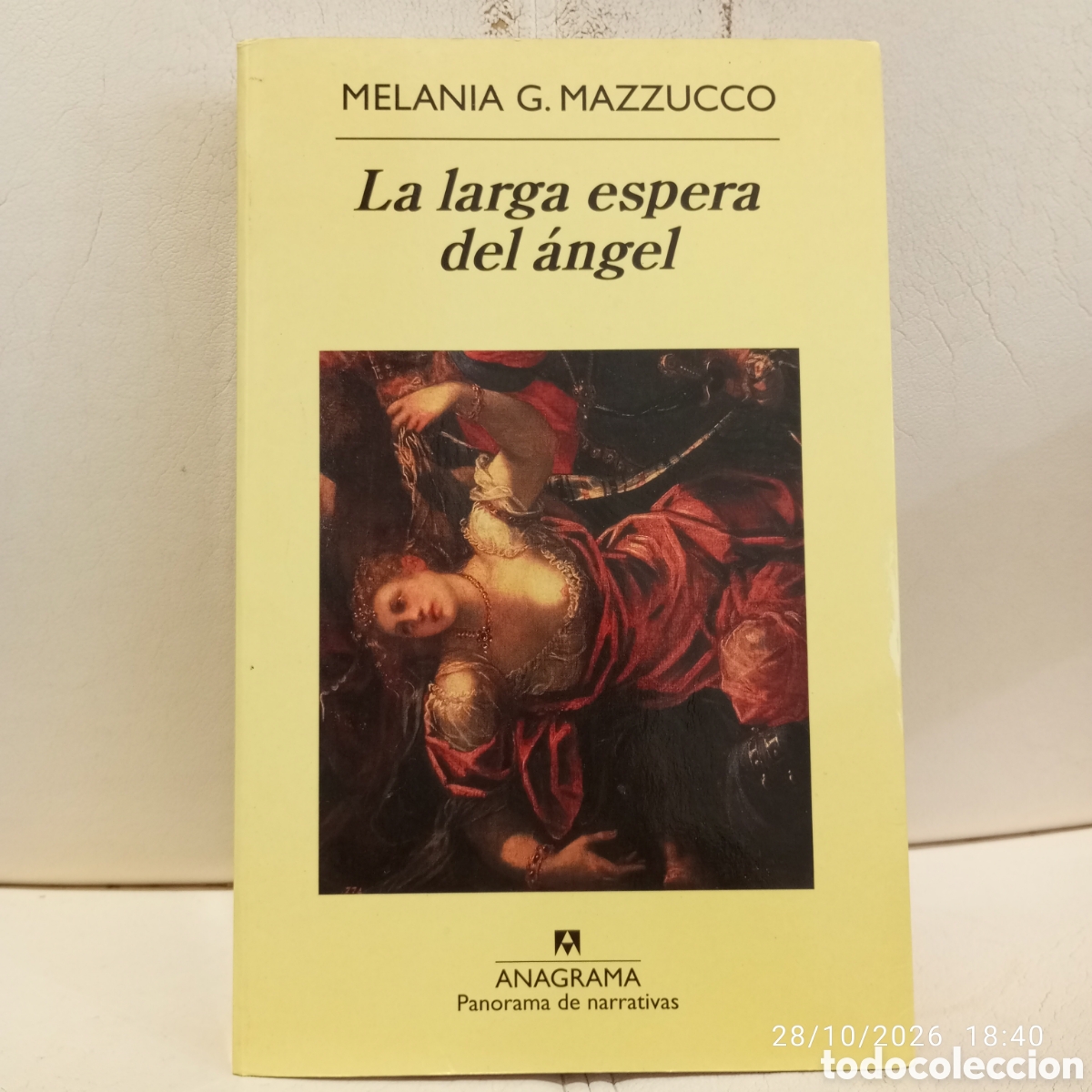 Libros de segunda mano: La larga espera del angel . Melania G Mazzucco . Anagrama .