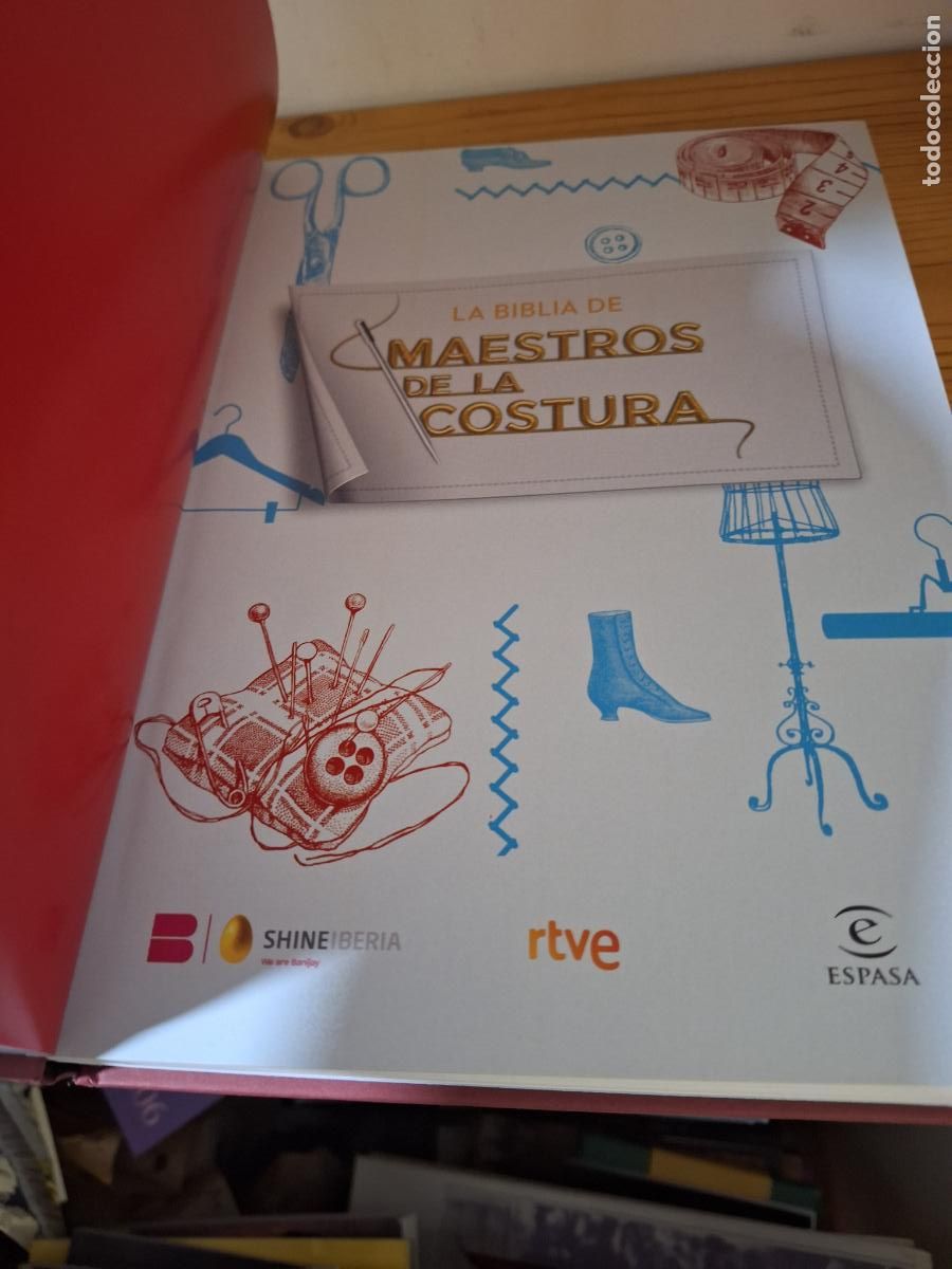 Libros de segunda mano: La biblia de maestros de la costura - Rtve - Foto 3