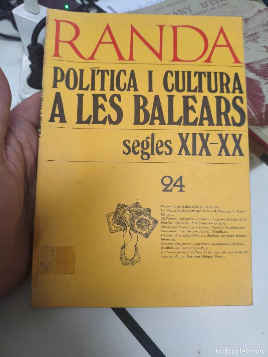 Libros de segunda mano: Randa. Pol&iacute;tica i cultura a les Balears, segles XIX-XX (N&uacute;m. 24) REPRESSI&Oacute; FEIXISTA A MALLORCA