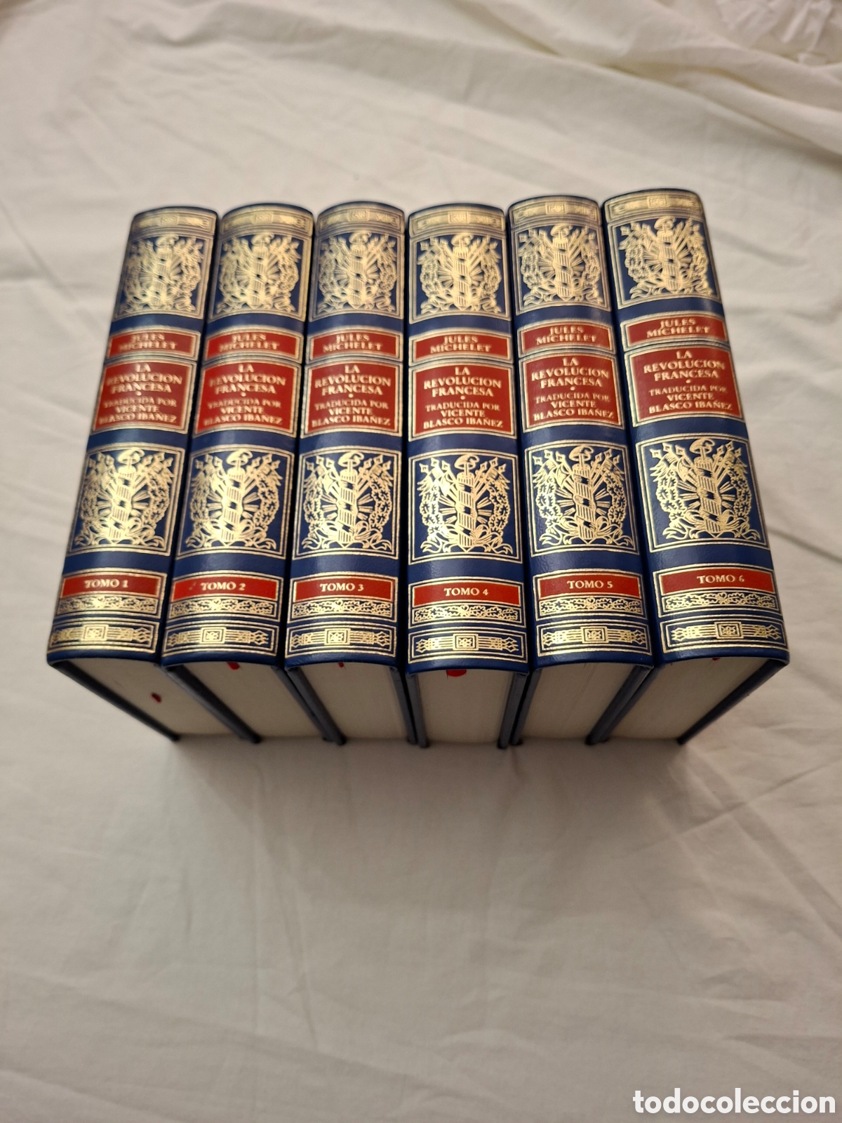 Libros de segunda mano: Historia de la Revoluci&oacute;n Francesa (6 Tomos) - Ed. Coleccionista Limitada (1982)