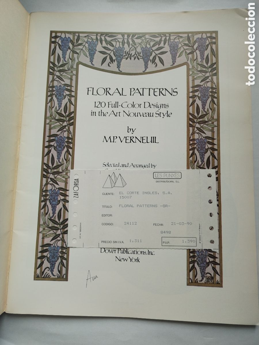 Libros de segunda mano: FLORAL PATTERNS...... - Foto 2