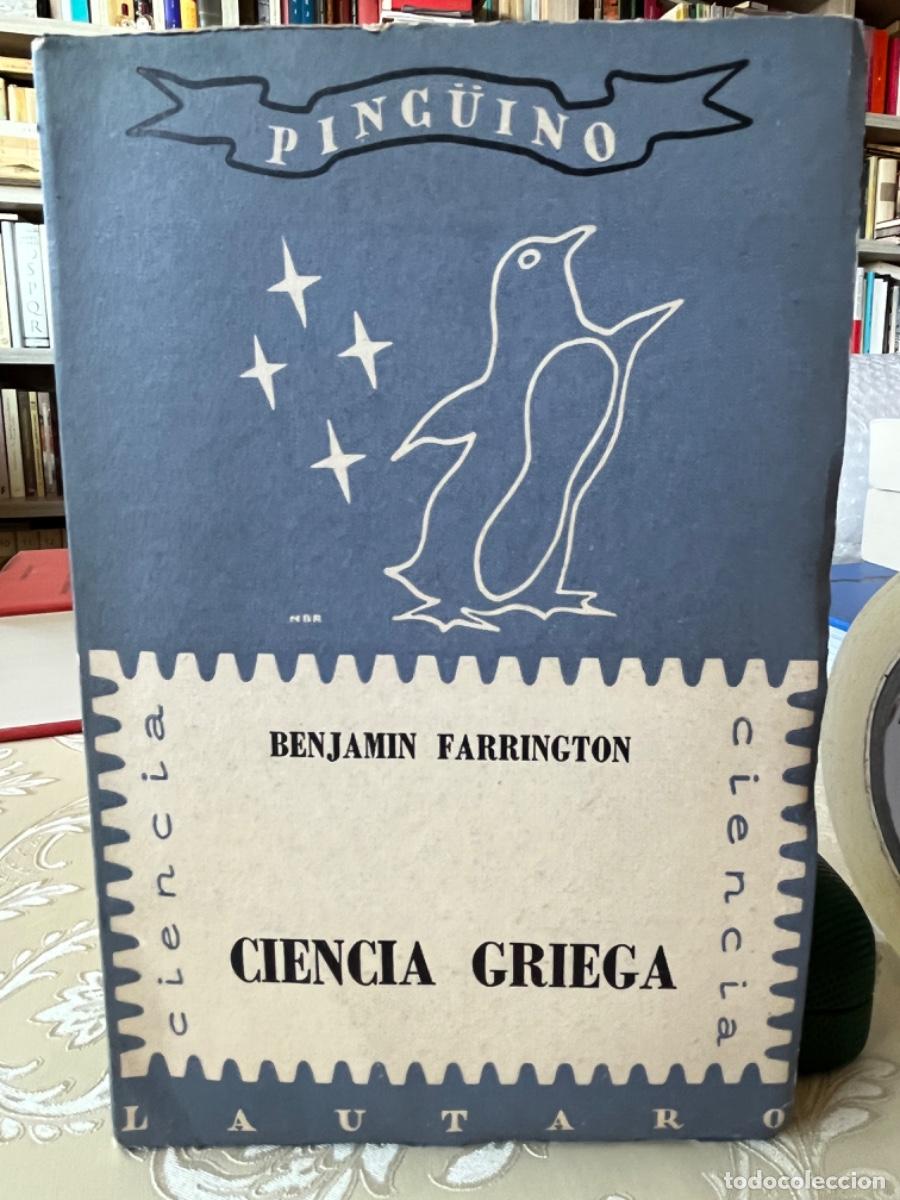 Libros de segunda mano: Farrington, Benjamin.-Ciencia griega