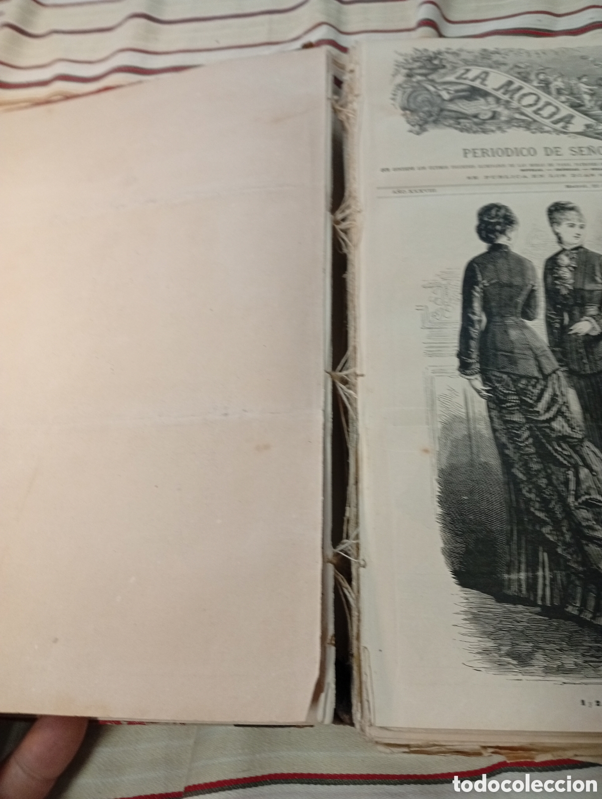 Libros de segunda mano: La moda elegante ilustrada 1879 - Foto 3