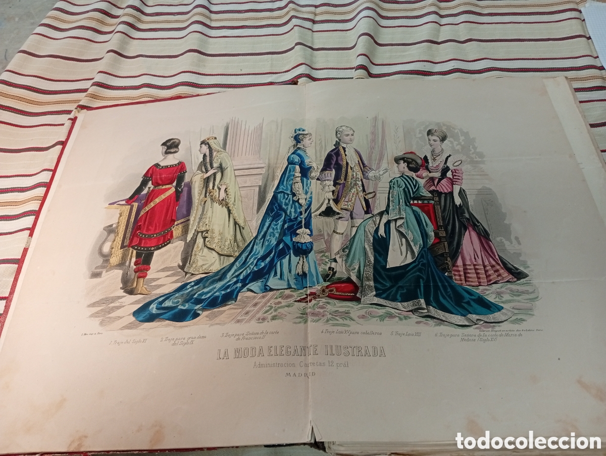 Libros de segunda mano: La moda elegante ilustrada 1879 - Foto 4