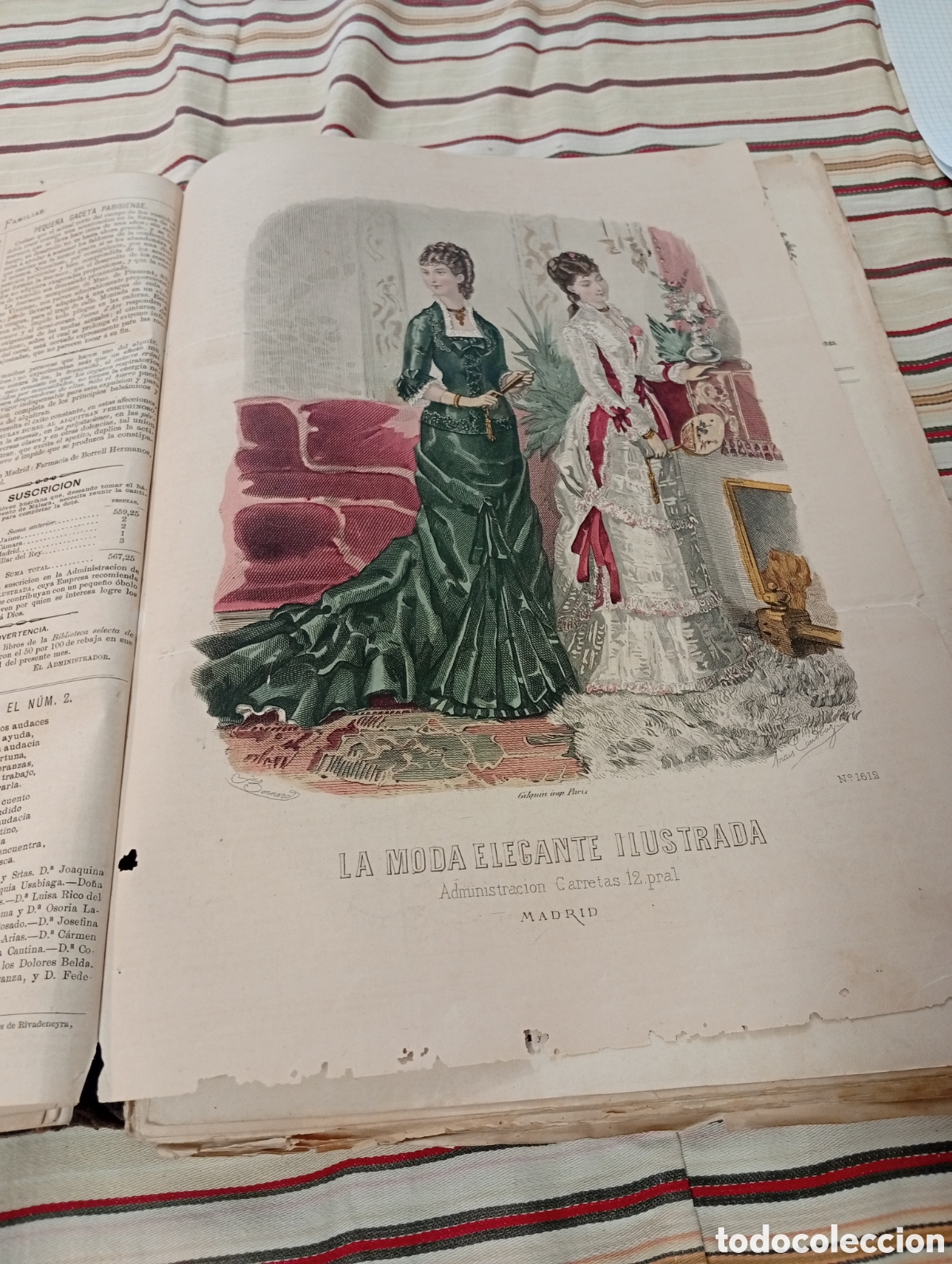 Libros de segunda mano: La moda elegante ilustrada 1879 - Foto 5