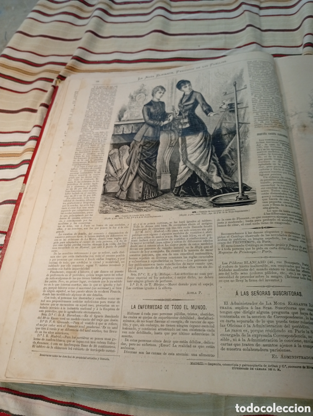 Libros de segunda mano: La moda elegante ilustrada 1879 - Foto 9