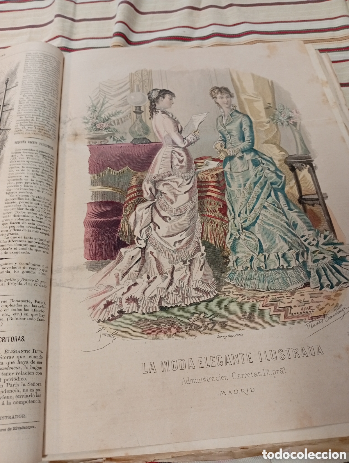 Libros de segunda mano: La moda elegante ilustrada 1879 - Foto 10