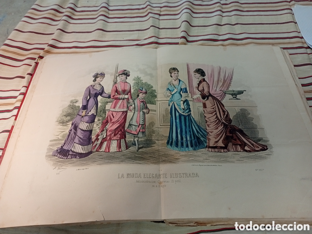 Libros de segunda mano: La moda elegante ilustrada 1879 - Foto 11