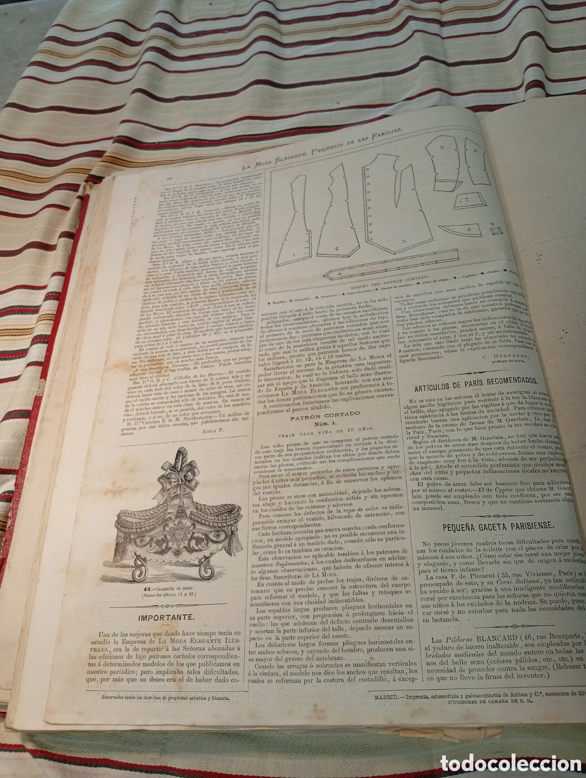 Libros de segunda mano: La moda elegante ilustrada 1879 - Foto 12