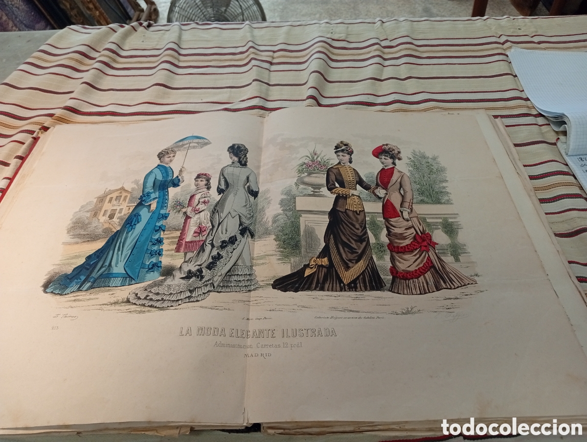 Libros de segunda mano: La moda elegante ilustrada 1879 - Foto 13