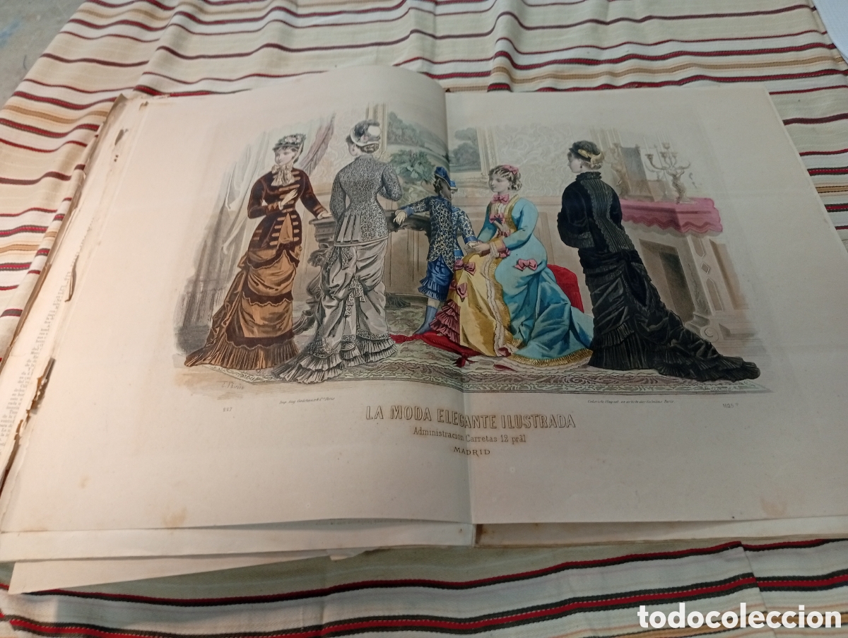 Libros de segunda mano: La moda elegante ilustrada 1879 - Foto 15