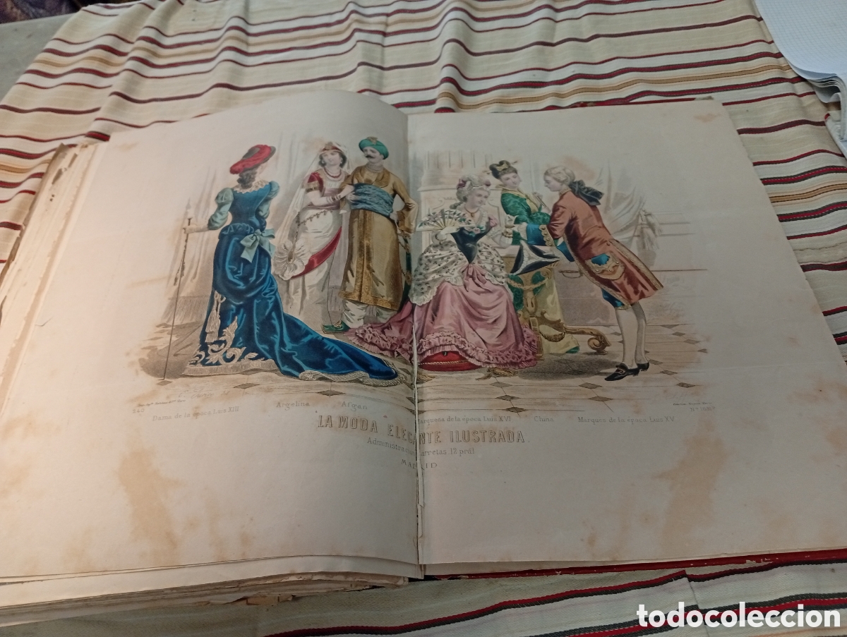 Libros de segunda mano: La moda elegante ilustrada 1879 - Foto 17