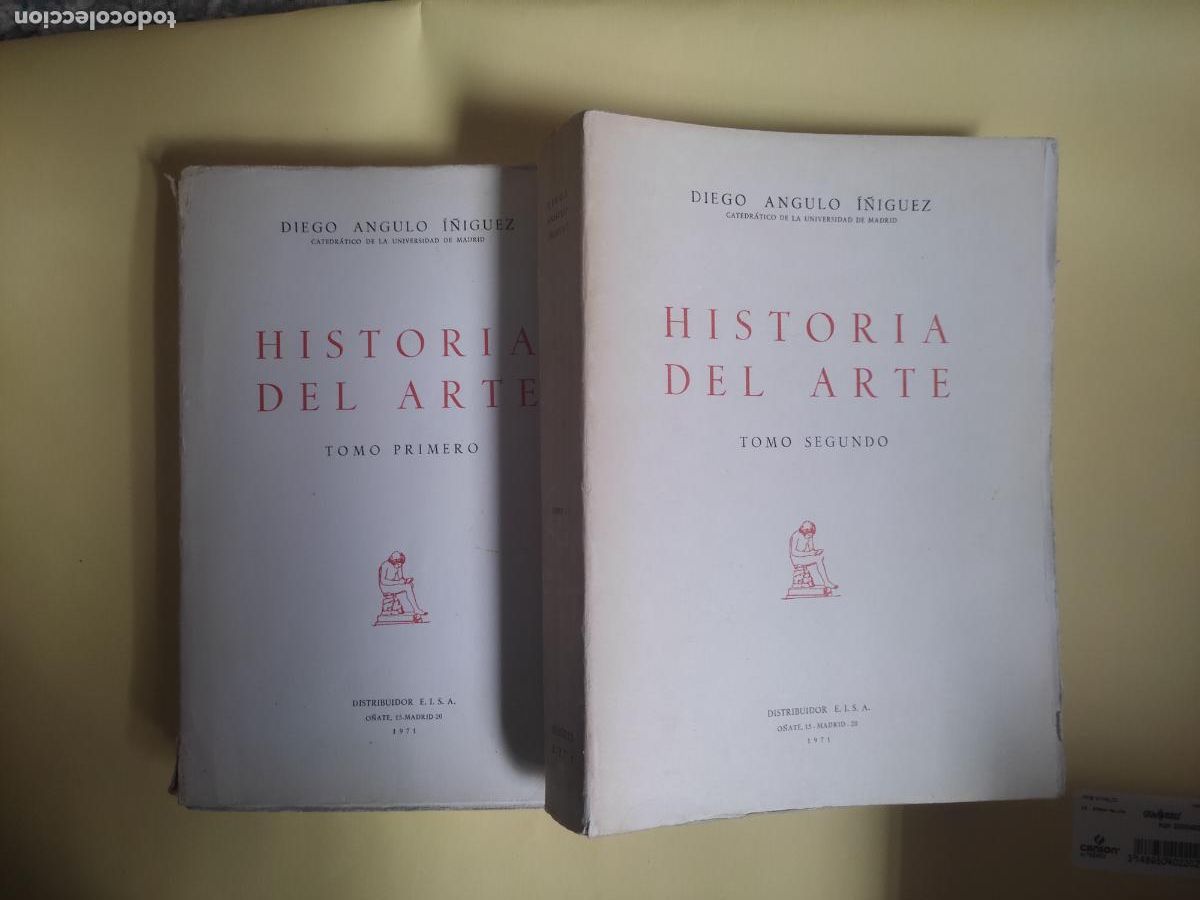 Libros de segunda mano: Historia del Arte, Diego Angulo, distribuidor EISA, 2 vols. 1971
