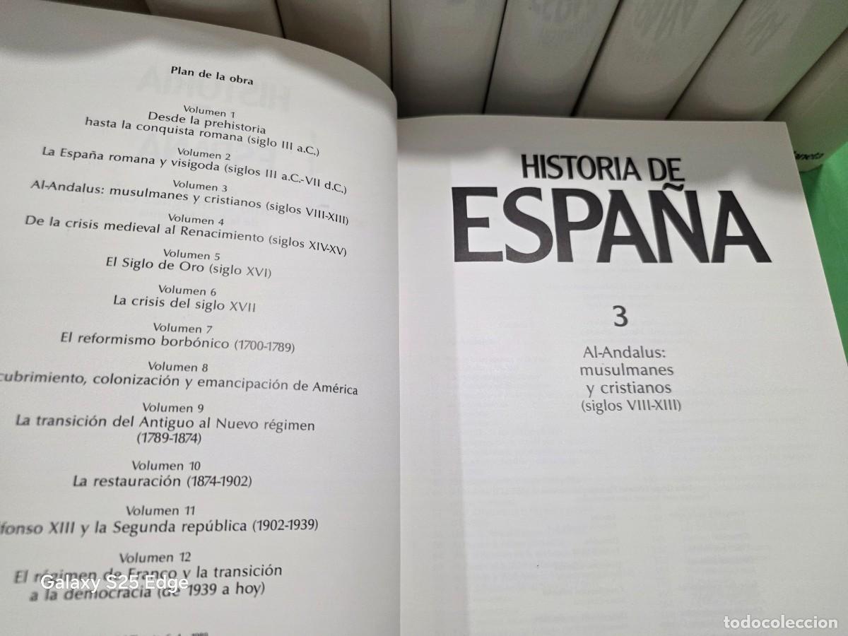 Libros de segunda mano: &rdquo;&rdquo;HISTORIA DE ESPA&Ntilde;A&rdquo;&rdquo;...12 TOMOS....COMPLETA...PLANETA...1990... - Foto 9