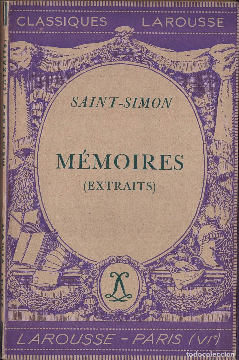 Libros de segunda mano: M&eacute;moires (extraits) - Saint-Simon - Foto 1