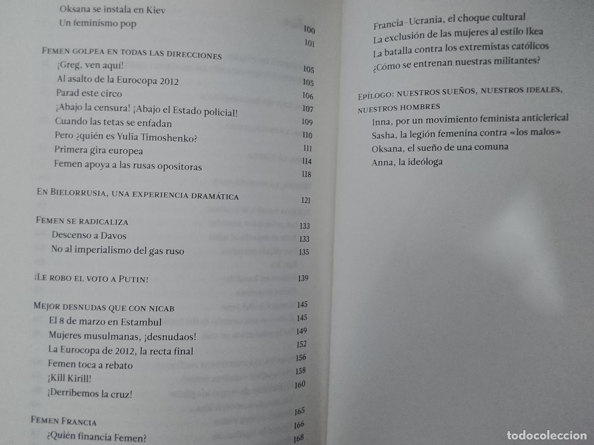 Libros de segunda mano: Femen. En el principio era el cuerpo (Malpaso Ediciones. 2014) - Foto 4