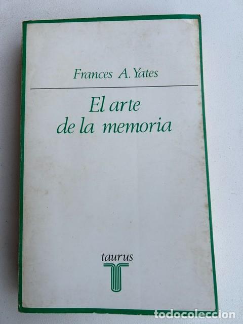 Libros de segunda mano: El arte de la memoria -Frances Yates-