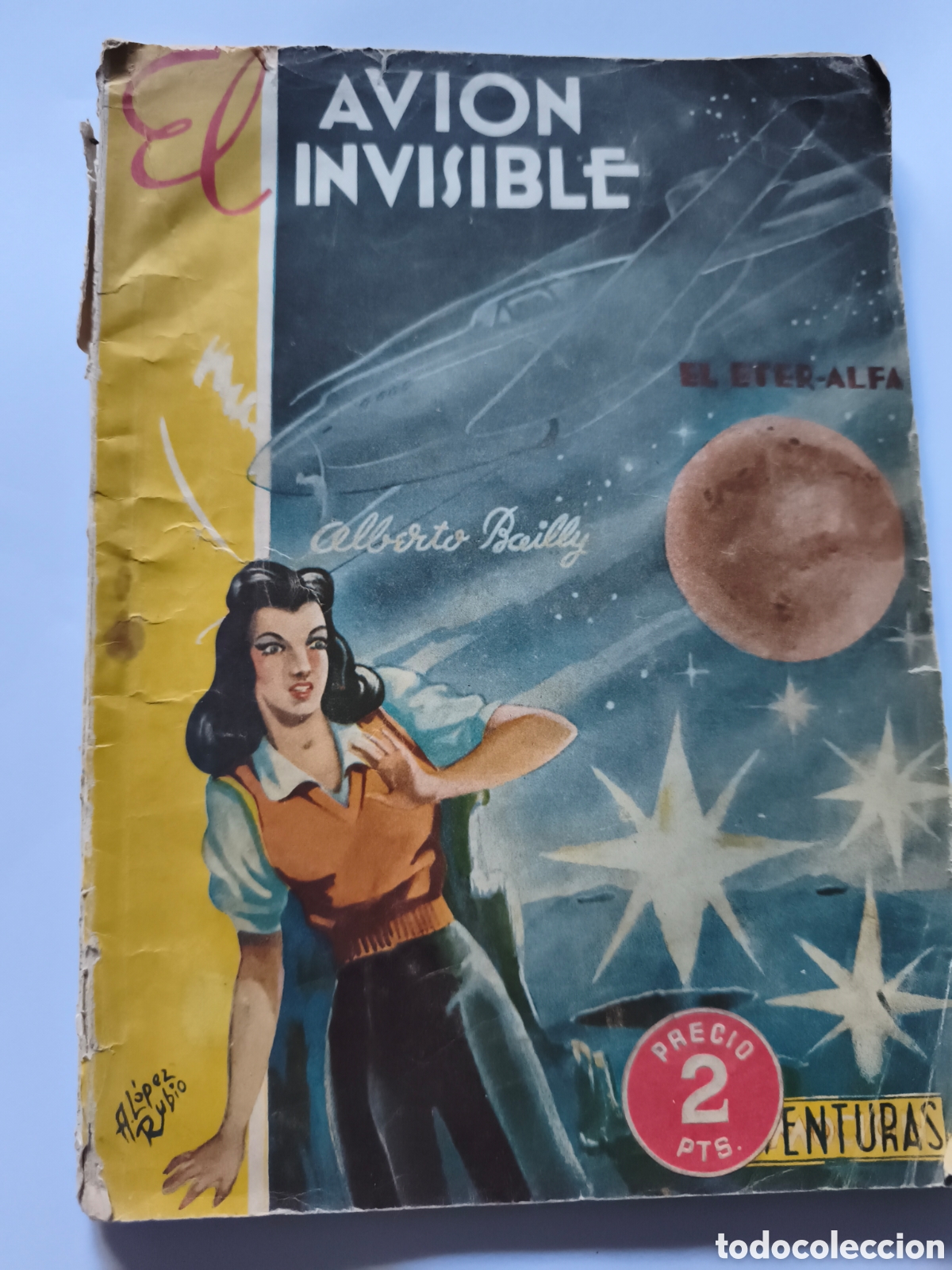 Libros de segunda mano: AVENTURAS. EL AVION INVISIBLE 15 JUNIO 1953 - Foto 1