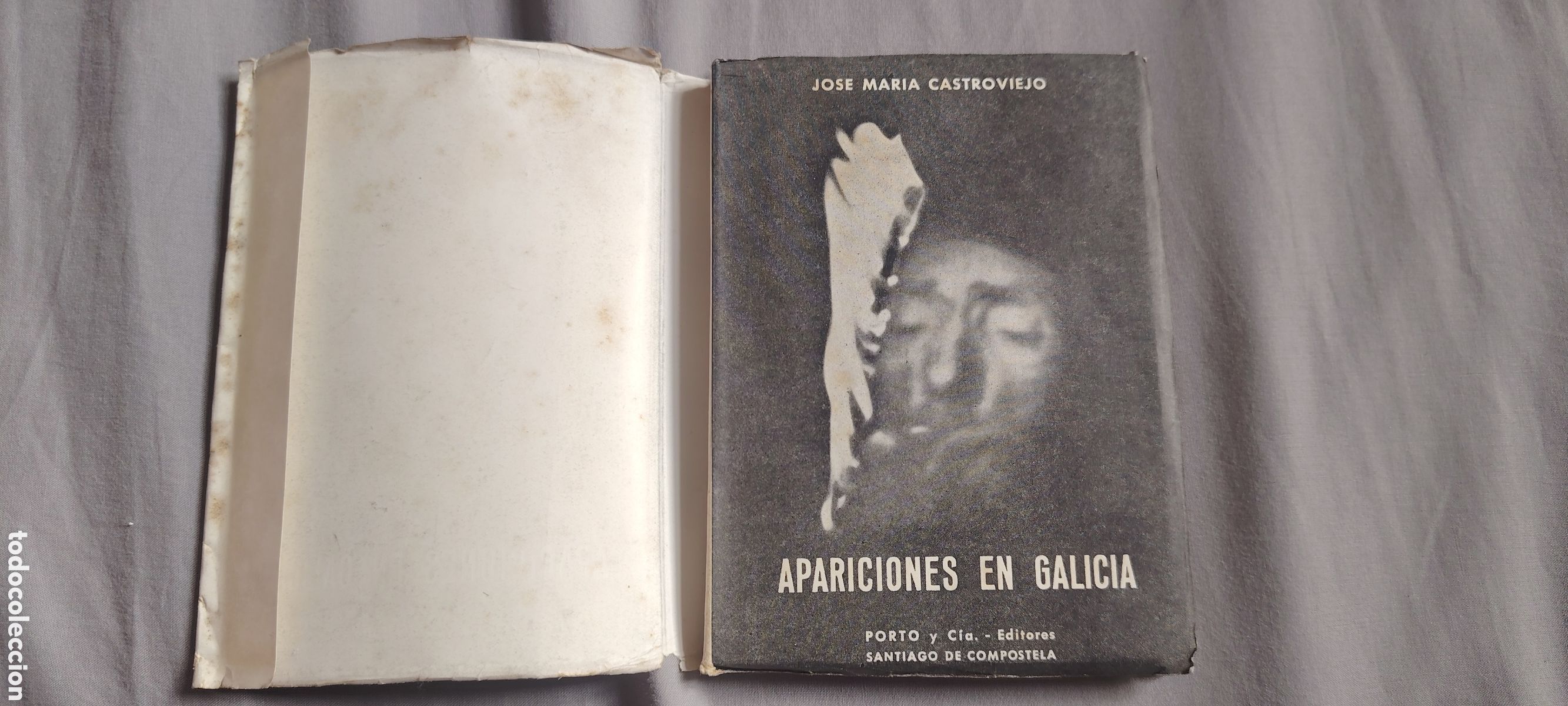 Libros de segunda mano: Apariciones en Galicia &ndash; Jos&eacute; Mar&iacute;a Castroviejo &ndash; Porto y C&iacute;a. &ndash; Sobrecubierta original