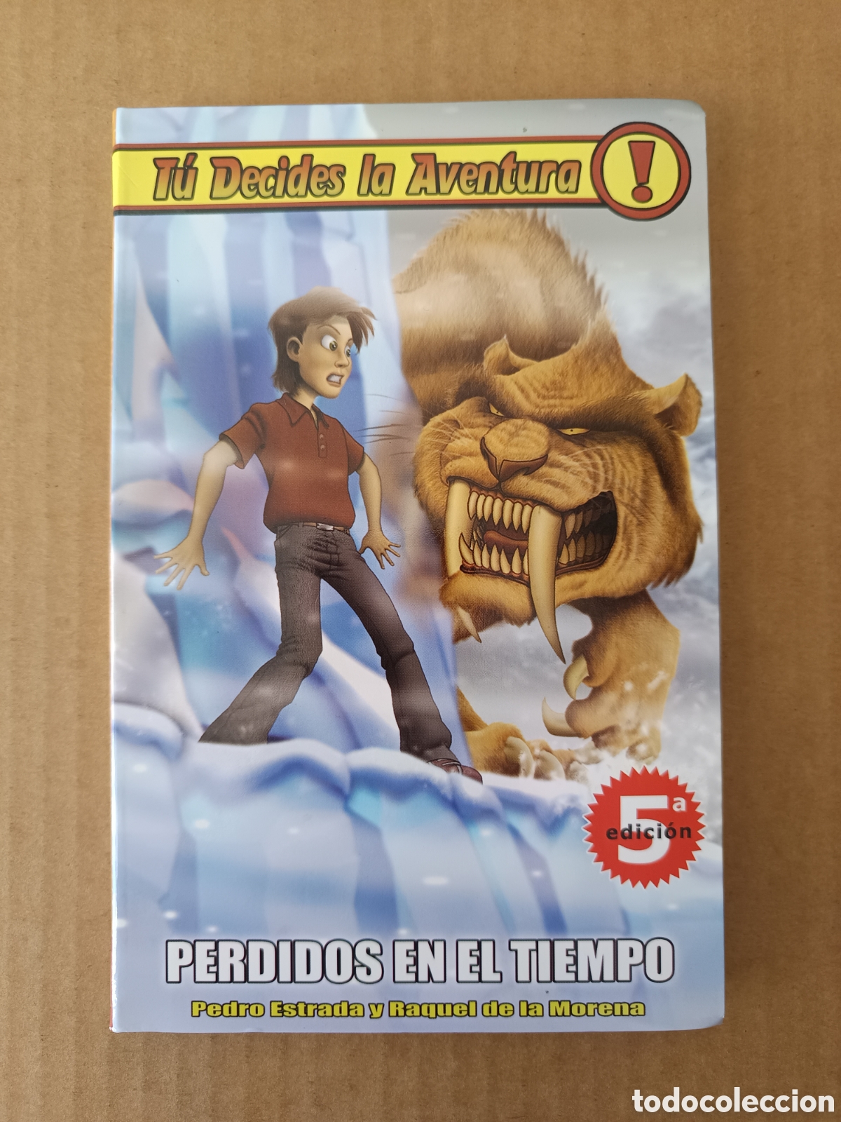 Libros de segunda mano: T&uacute; Decides La Aventura n&deg;5: Perdidos en el Tiempo (Hidra). Por Pedro Estrada y Raquel de la Morena.