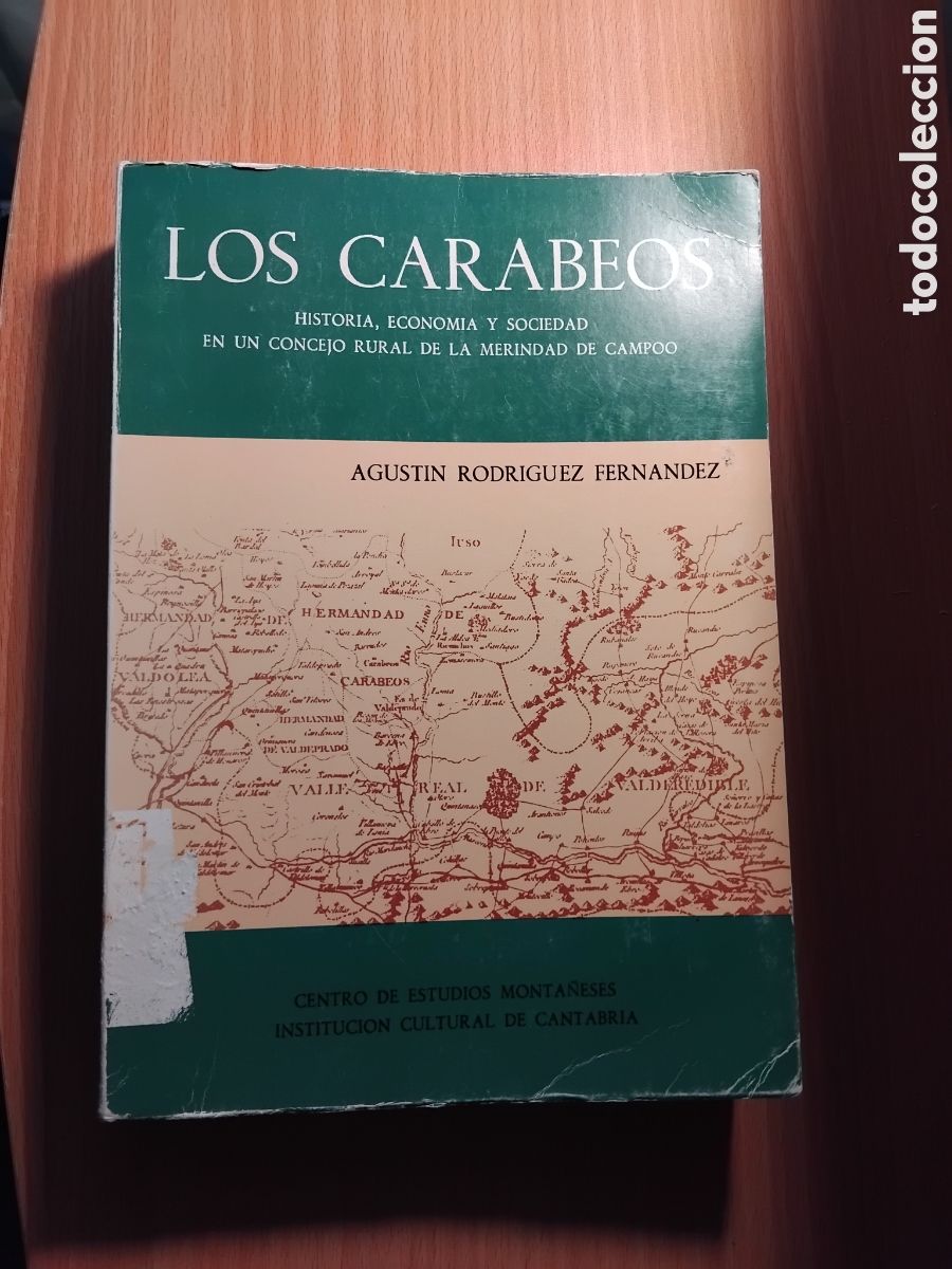 Libros de segunda mano: Los carabeos;Agust&iacute;n Rodr&iacute;guez Fern&aacute;ndez;Instituci&oacute;n Cultural de Cantabria;1979