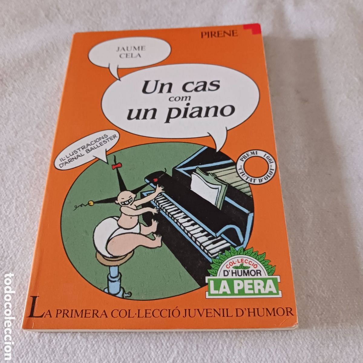 Libros de segunda mano: Un caso con un piano de Jaume Cela