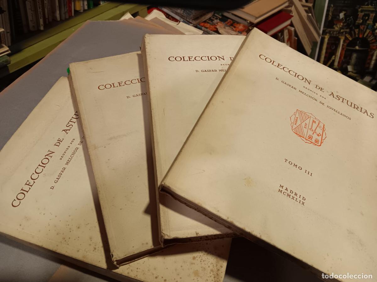 Libros de segunda mano: GASPAR MELCHOR DE JOVELLANOS: COLECCI&Oacute;N DE ASTURIAS. 1947 - 1952. 4 VOLS. COMPLETO. MARQU&Eacute;S DE ALEDO