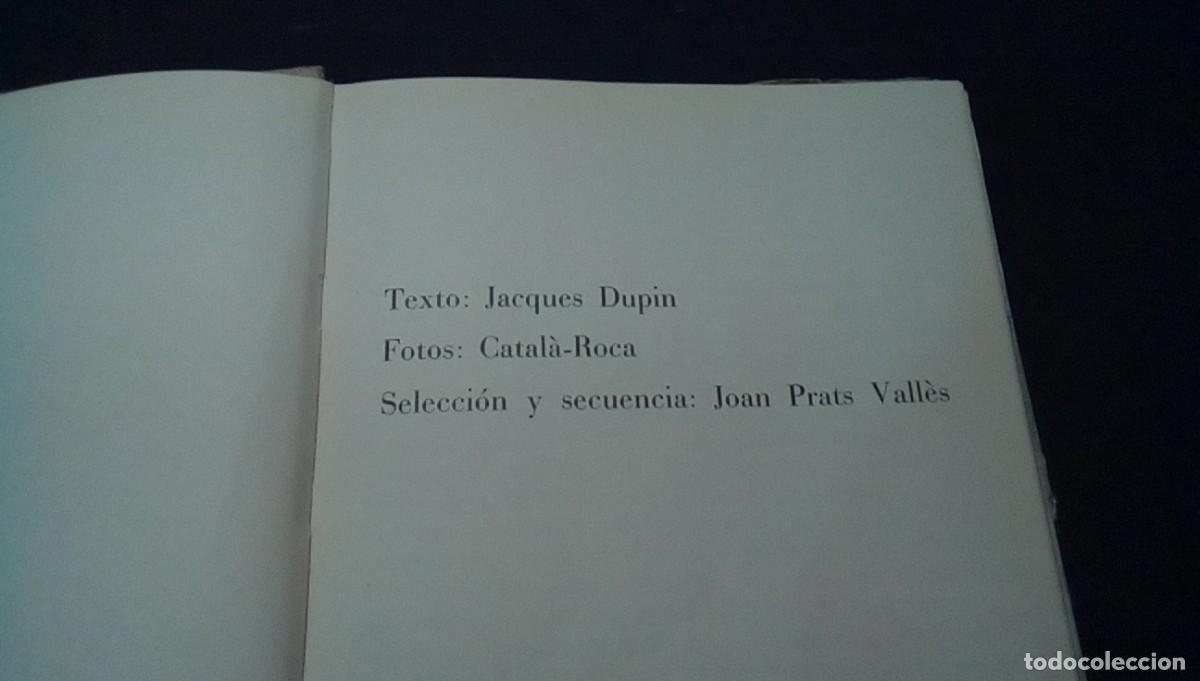 Libros de segunda mano: Mir&oacute; Escultor - Pol&iacute;grafa - 1972 - Francesc Catal&agrave; Roca - Foto 2