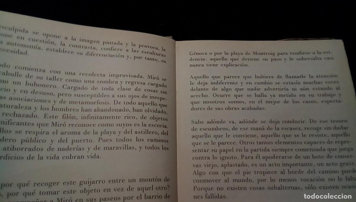 Libros de segunda mano: Mir&oacute; Escultor - Pol&iacute;grafa - 1972 - Francesc Catal&agrave; Roca - Foto 5