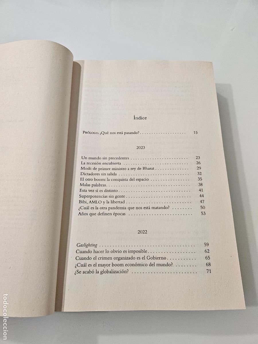 Libros de segunda mano: Lo que nos est&aacute; pasando | Naim, Moises | Editorial Debate, 2024 - Foto 4