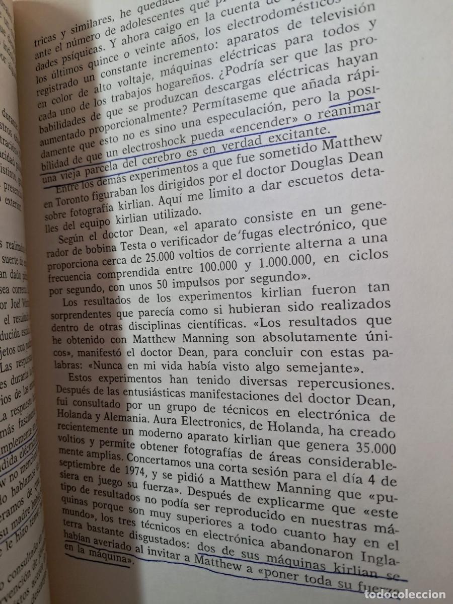 Libros de segunda mano: UN FENOMENO PARANORMAL - MATTHEW MANNING - Foto 14